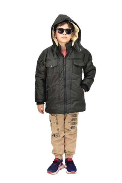 Erkek Çocuk Kapüşonlu Mont BS-1042 - 2