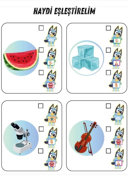 Cırt Cırtlı Beş Duyu Organımız Kitabı - 3