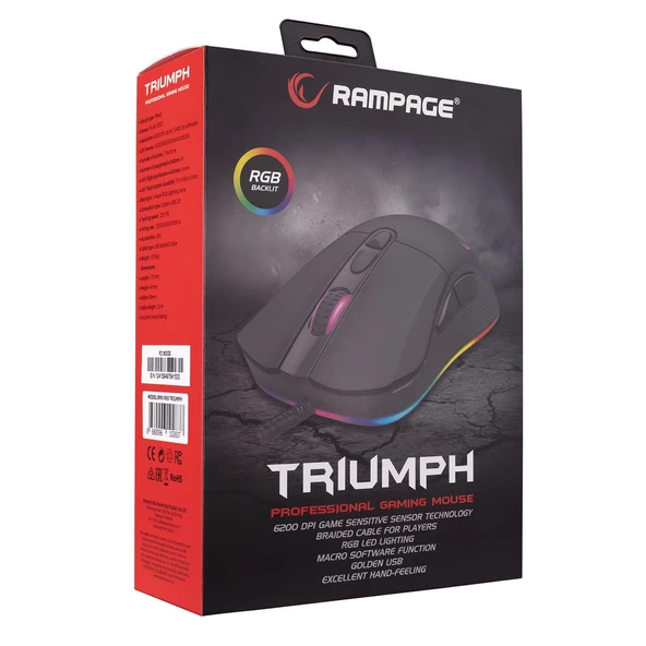 RAMPAGE SMX-R65 TRIUMPH MOUSE