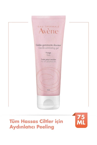 Avene Gentle Exfoliating Gel Tüm Hassas Ciltler için Aydınlatıcı Peeling 75 ml