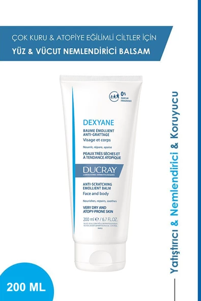 Ducray Dexyane Baume Cilt Bariyerini Beslemeye ve Onarmaya Yardımcı Balsam200 ML