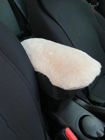 Yumuşak Peluş Kol Dayama Kolçak Minderi Bej