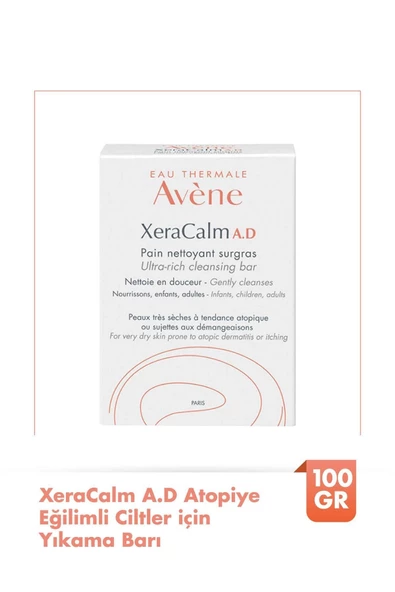 Avene XeraCalm A.D Ultra-Rich Atopiye Eğilimli Ciltler için Yıkama Sabunu 100 gr