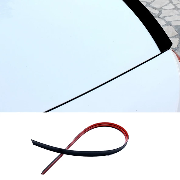 Bagaj Çıtası Universal Kalın Düz Spoiler Siyah 135cm - 1