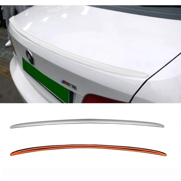 Bagaj Çıtası Universal Spoiler Parlak Beyaz 115cm - 1