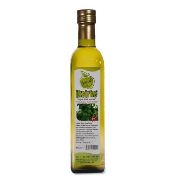 İksirke Alıç Sirkesi 2 x 500 ML + Ekşi Elma Doğal Sirkeli İçecek 2 x 500 ML - 3