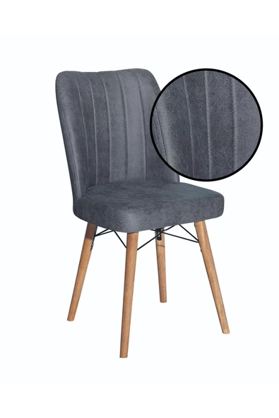 Yafes Masa Sandalye Kare Gold 2 Adet Sandalye / Salon Sandalyesi / Mutfak Sandalyeleri - 2