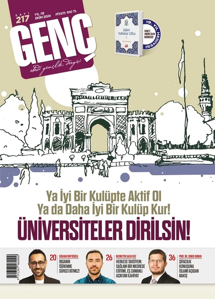 Genç Dergi 217.Sayı Ekim 2024 - 1