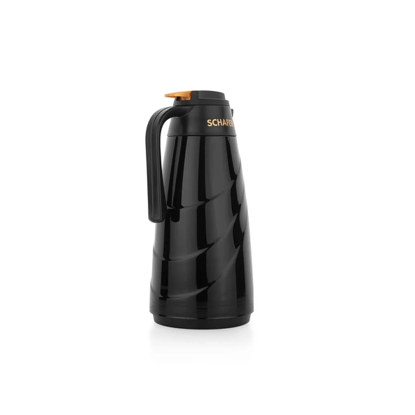 Schafer Kitchenhouse Mimoza Cam Termos 1,5 L-Siyah/Gold - 3