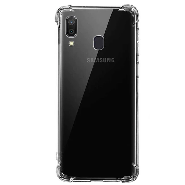 Samsung Galaxy A01 - Kılıf Kenar Köşe Korumalı Nitro Anti Shock Silikon - 1