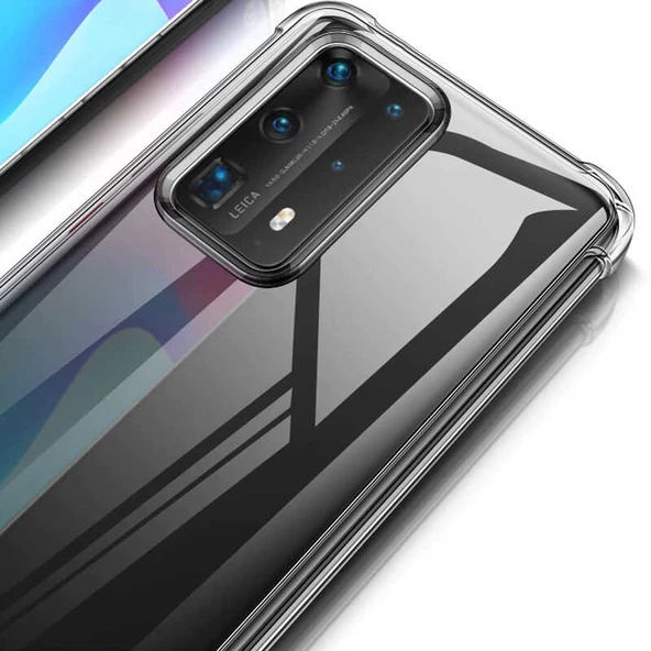 Huawei P40 Pro - Kılıf Kenar Köşe Korumalı Nitro Anti Shock Silikon - 4