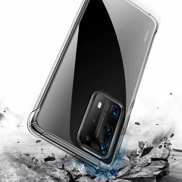 Huawei P40 Pro - Kılıf Kenar Köşe Korumalı Nitro Anti Shock Silikon - 3