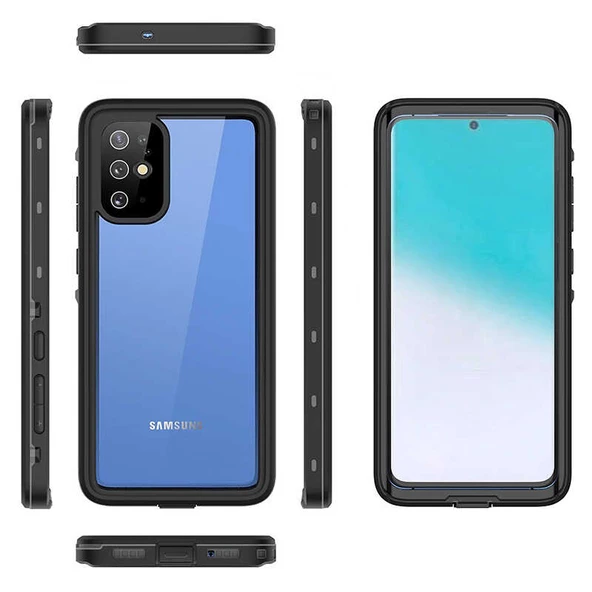 Samsung Galaxy S20 Plus - Kılıf 360 Full Koruma Su Altı Çekimleri Ve Kuryeler İçin Kılıf