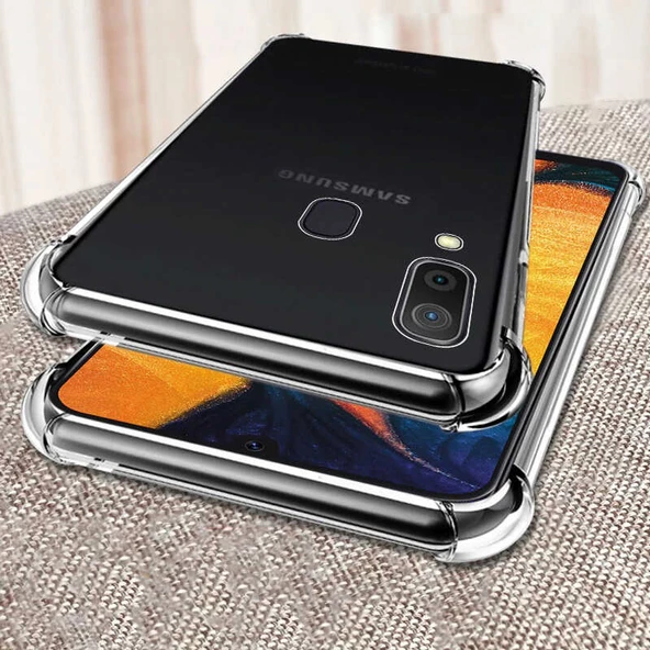 Samsung Galaxy A01 - Kılıf Kenar Köşe Korumalı Nitro Anti Shock Silikon - 6