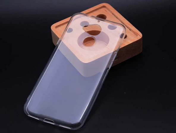 General Mobile GM 8 - Kılıf Şeffaf Soft Slim Fitt Süper Silikon Kapak - 2