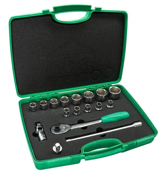 Elta 1/2'' Altı Köşe Lokma Anahtar Takımı 17 Parça