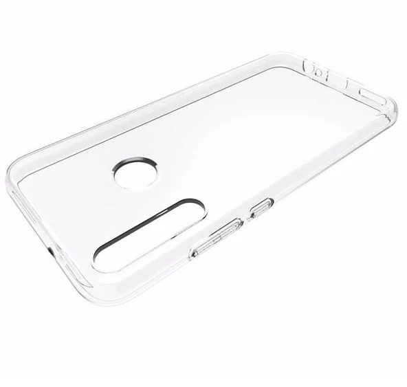 Huawei P40 Lite E - Kılıf Şeffaf Soft Slim Fitt Süper Silikon Kapak - 3