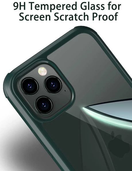 Apple iPhone 11 Pro - Kılıf 360 Full Koruma Ön Ve Arka Dor Kapak - 8