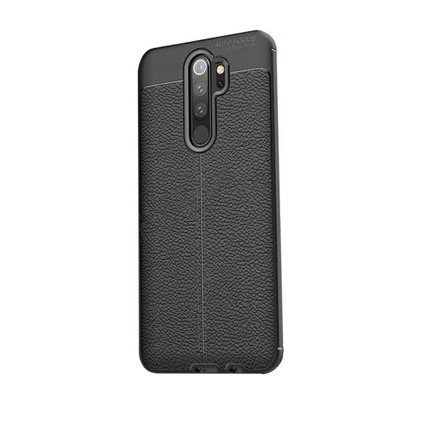 Xiaomi Redmi Note 8 Pro - Kılıf Auto Focus Karbon Niss Silikon Kapak