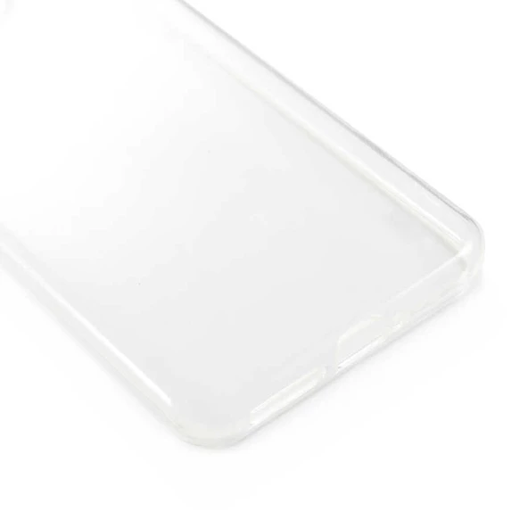 General Mobile GM 10 - Kılıf Şeffaf Soft Slim Fitt Süper Silikon Kapak - Resim 5