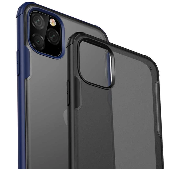 Apple iPhone 11 Pro Max - Kılıf Koruyucu Sert Volks Kapak - 7