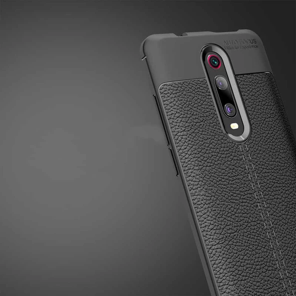 Xiaomi Mi 9T - Kılıf Auto Focus Karbon Niss Silikon Kapak - 3