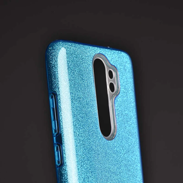 Xiaomi Redmi Note 8 Pro - Kılıf Simli Koruyucu Shining Silikon - 3