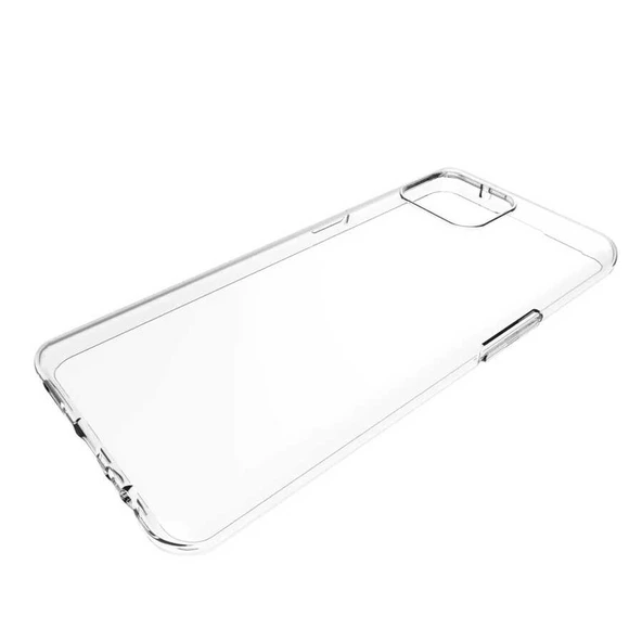 Oppo Reno 4 Lite - Kılıf Şeffaf Soft Slim Fitt Süper Silikon Kapak - Resim 3