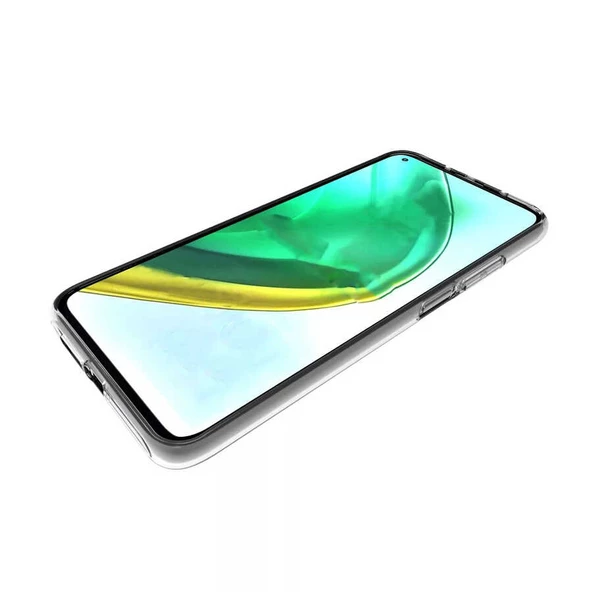 Xiaomi Mi 10T 5G - Kılıf Şeffaf Soft Slim Fitt Süper Silikon Kapak - Resim 3