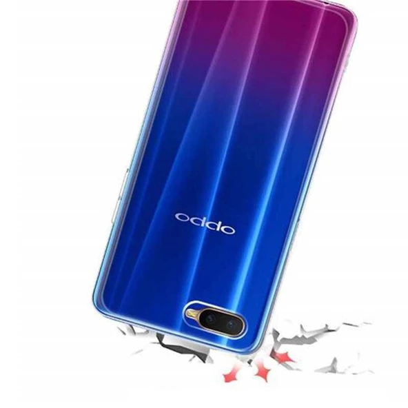 Oppo RX17 Neo - Kılıf Şeffaf Soft Slim Fitt Süper Silikon Kapak - 2