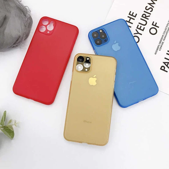 Apple iPhone 11 Pro - Kılıf Koruyucu Sert Eko Pp Kapak - 5