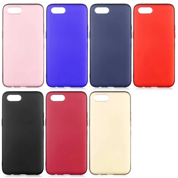 Realme C2 - Kılıf Mat Soft Premier Silikon Kapak - Resim 3