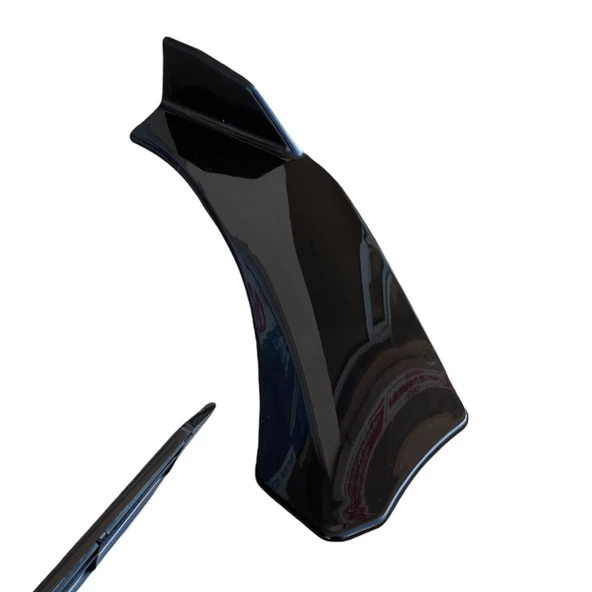 Universal Piano Black 3 Parça Ön Lip Tampon Eki ONL83 - 3