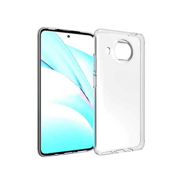 Xiaomi Redmi Note 9 Pro 5G - Kılıf Şeffaf Soft Slim Fitt Süper Silikon Kapak