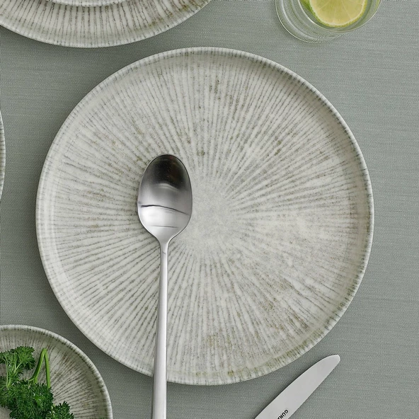 GÜRAL PORSELEN Arnim 27 Cm Bilbao Bone Düz Tabak - 2