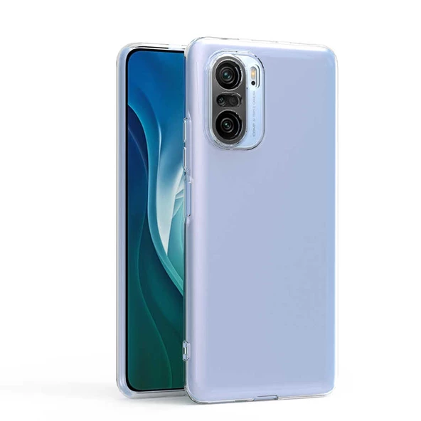 Xiaomi Poco F3 - Kılıf Kamera Korumalı Süper Silikon Kapak - Resim 4