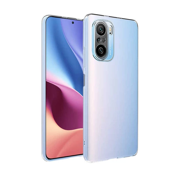 Xiaomi Mi 11İ - Kılıf Şeffaf Soft Slim Fitt Süper Silikon Kapak ürün görseli