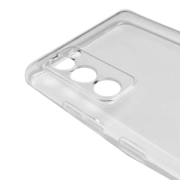 Samsung Galaxy S20 FE - Kılıf Kamera Korumalı Süper Silikon Kapak - Resim 2
