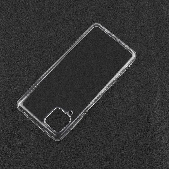 Samsung Galaxy M32 - Kılıf Şeffaf Soft Slim Fitt Süper Silikon Kapak - Resim 3