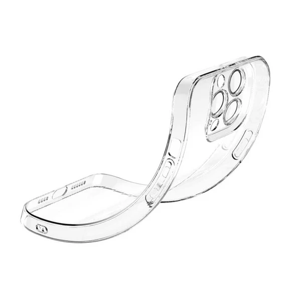 Apple iPhone 12 Pro Max - Kılıf Kamera Lens Korumalı Fizy Kapak - Resim 2