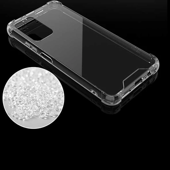 Xiaomi Redmi Note 11T 5G - Kılıf Kenar Köşe Korumalı Nitro Anti Shock Silikon - Resim 5