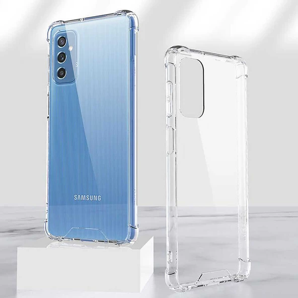 Samsung Galaxy M52 - Kılıf Kenar Köşe Korumalı Nitro Anti Shock Silikon - 3
