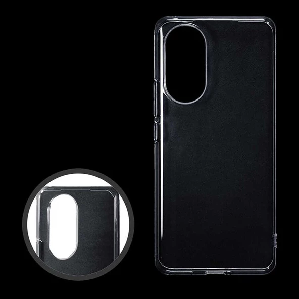 Huawei Nova 9 - Kılıf Şeffaf Soft Slim Fitt Süper Silikon Kapak - Resim 4
