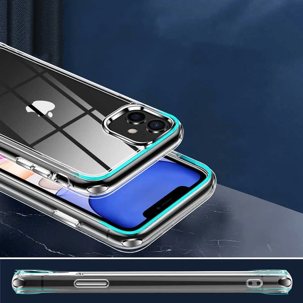 Apple iPhone 11 - Kılıf Sararmaz Parmak İzi Yapmayan Forst Kapak - Resim 3