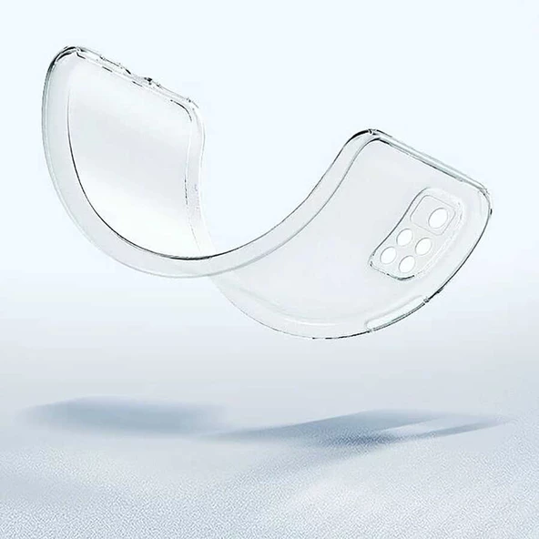 Xiaomi Redmi Note 11 Pro Plus 5G - Kılıf Şeffaf Soft Slim Fitt Süper Silikon Kapak - Resim 4