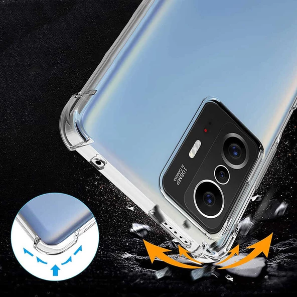 Xiaomi Mi 11T 5G - Kılıf Kenar Köşe Korumalı Nitro Anti Shock Silikon - Resim 5