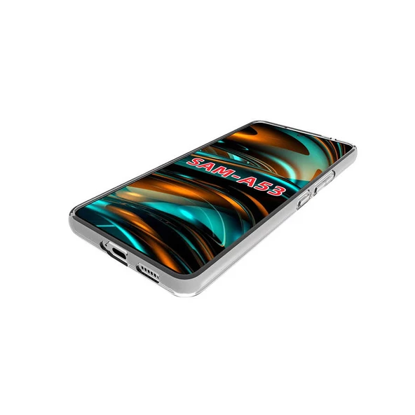 Samsung Galaxy A73 - Kılıf Şeffaf Soft Slim Fitt Süper Silikon Kapak - 5