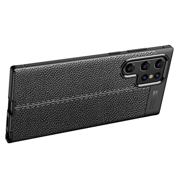 Samsung Galaxy S22 Ultra - Kılıf Auto Focus Karbon Niss Silikon Kapak - 2