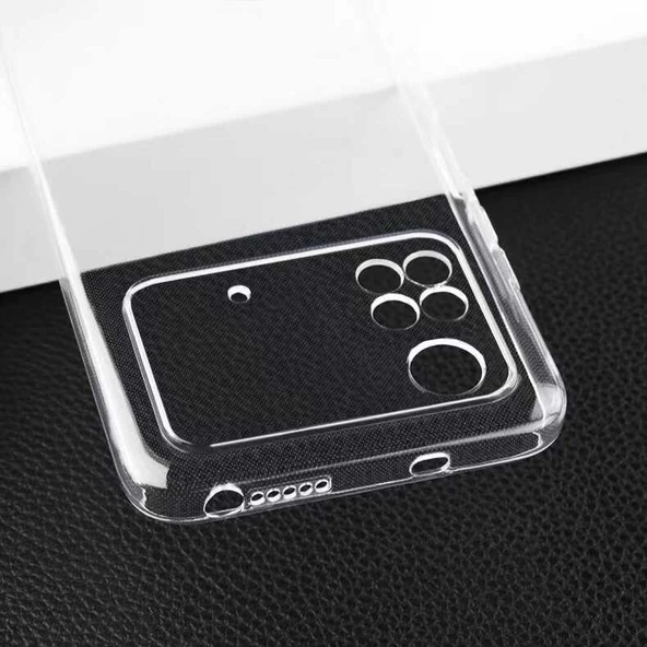 Xiaomi Poco X4 Pro 5G - Kılıf Şeffaf Soft Slim Fitt Süper Silikon Kapak - 4