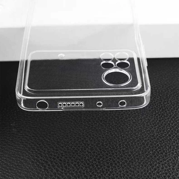 Xiaomi Poco X4 Pro 5G - Kılıf Şeffaf Soft Slim Fitt Süper Silikon Kapak - 8